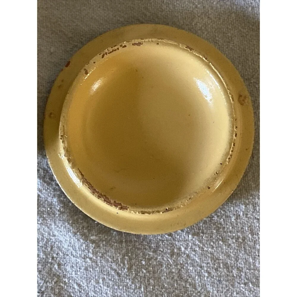 Vintage Made In Greece Ceramic Trinket/Jewelry Box